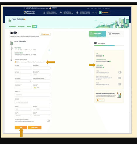 NSWS Portal Step 2
