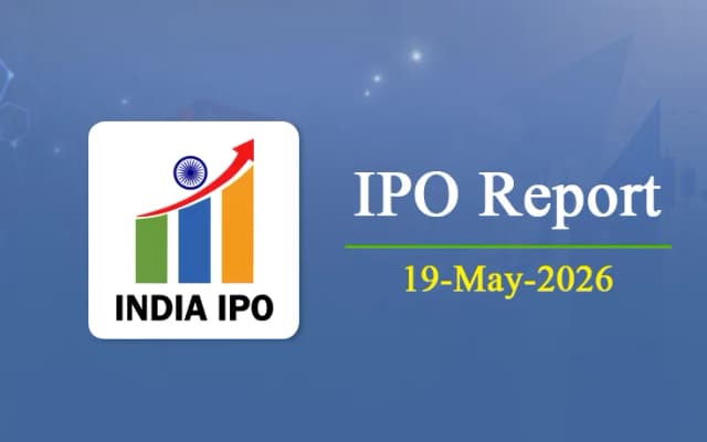 India IPO Daily Market Updates | 19th May 2026