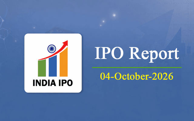 India IPO Daily Market & IPO Updates | 4th October 2026