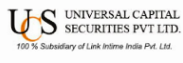 Universal Capital Securities (Prev known as Mondkar Computers ) IPO Registrar Logo